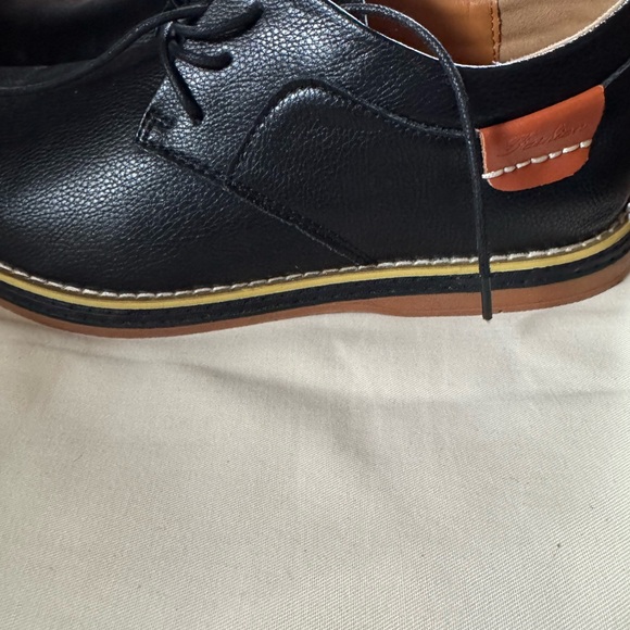 Black Oxford Shoes with Smooth Leather new , too tight for my husband main image 7